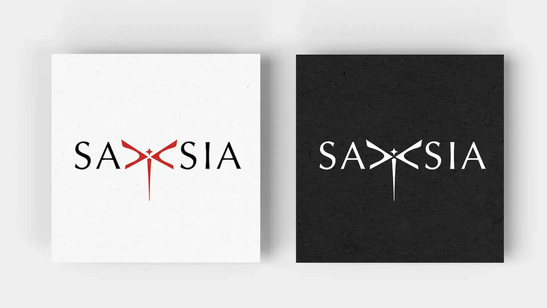 SAXSIAのロゴデザイン